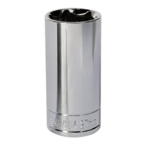 Sealey S0681 WallDrive® Socket 27mm Deep 1/2"Sq Drive